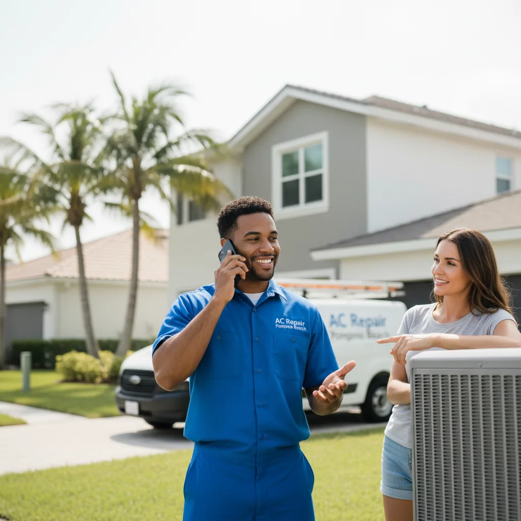 AC Repair Pompano Beach customer support in Cavalier
